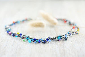 Collier "Wassernixe" UNIKAT