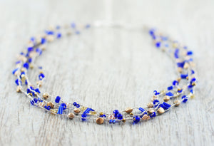 Unikat Kette Collier "Elen"