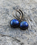 Edelstein-Ohrhänger mit Lapislazuli