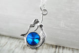 925er Silber Kette "Meerjungfrau"