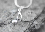 925er Silber Kette "Achtelnote"