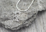 925er Silber Kette "Kleiner Fuchs"