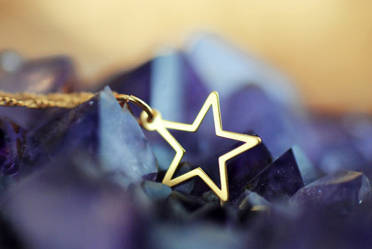 24K vergoldete Kette "Sternenlicht"