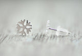 925er Silber Ohrstecker "Schneeflöckchen"
