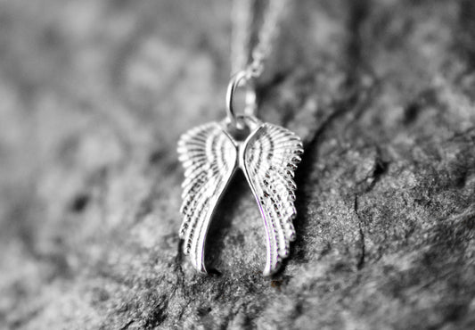 925er Silber Kette "Engelsflügel" II