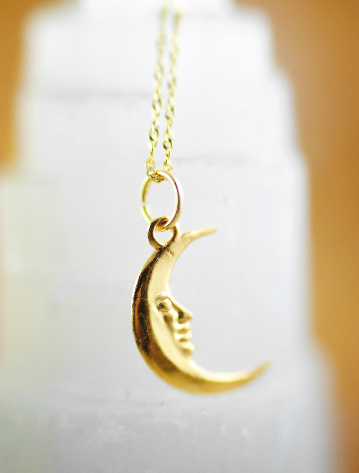 24K vergoldete Kette "Mondliebe"
