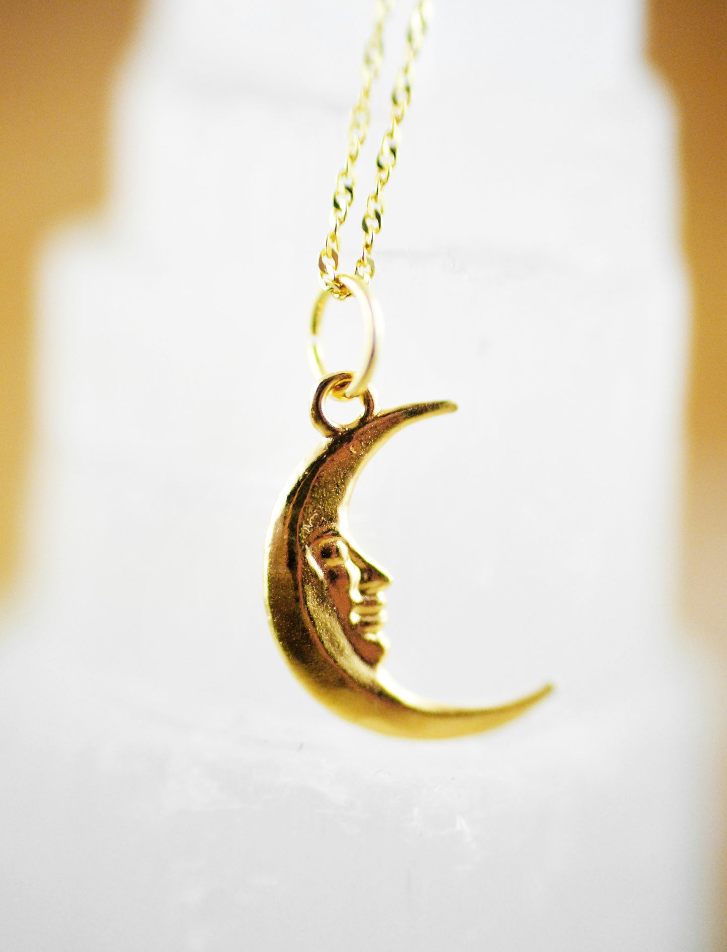 24K vergoldete Kette "Mondliebe"