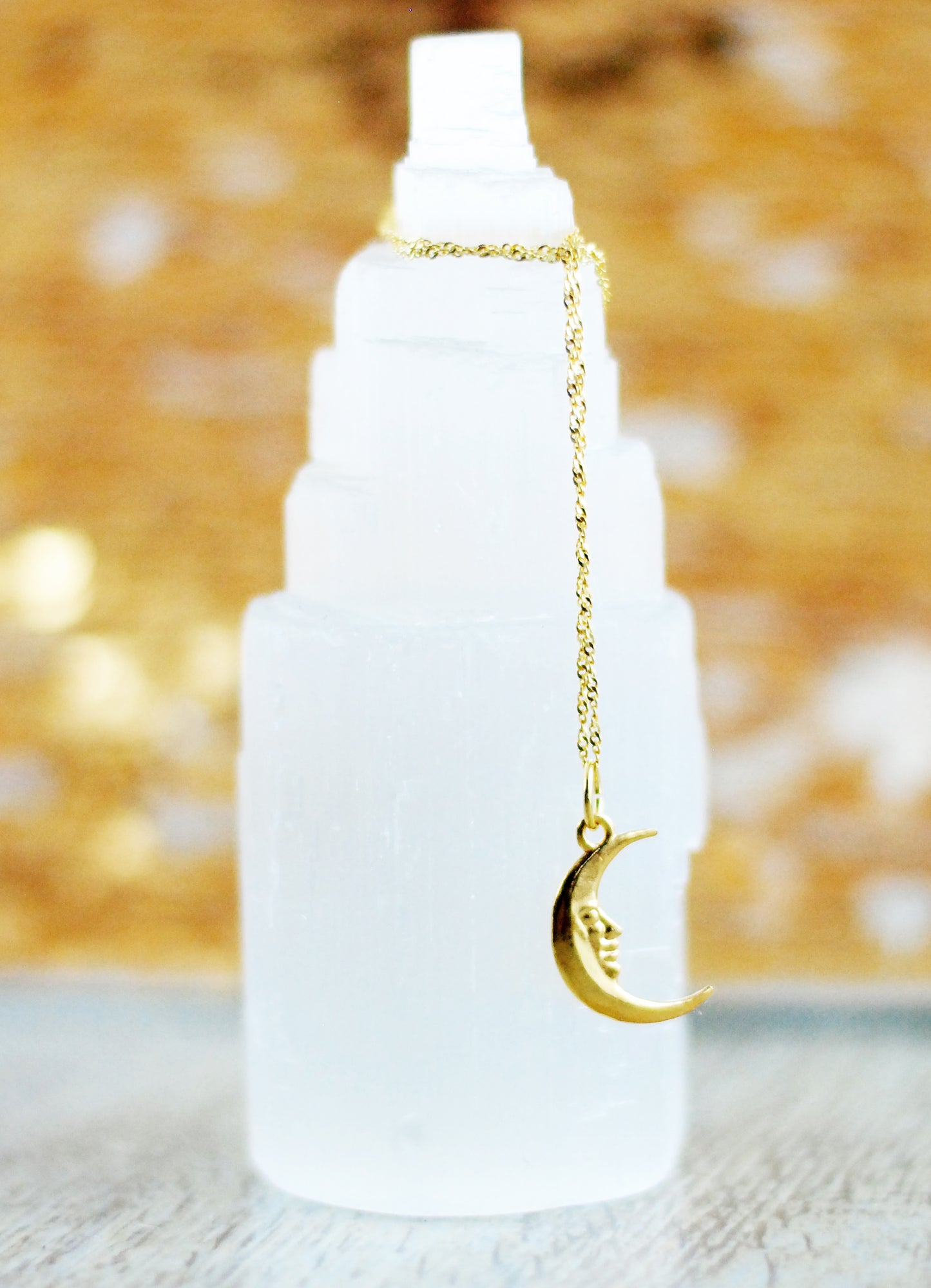 24K vergoldete Kette "Mondliebe"