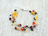 Armschmuck "Bernstein-Herbst" UNIKAT