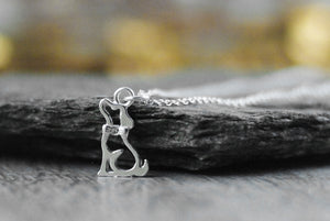 925er Silber Kette "Hund"