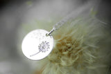 925er Silber Kette "Pusteblume" *rhodiniert*