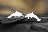 925er Silber Ohrstecker Delfin