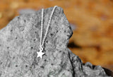 Schlichte 925er Silber Kette "Stern"