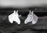 925er Silber Ohrstecker Pferd