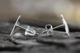 925er Silber Ohrstecker Pferd