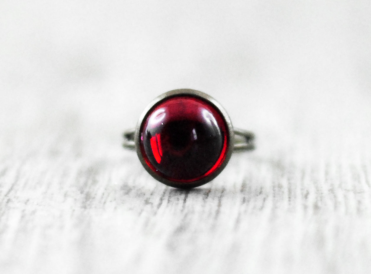 Rubinroter Ring