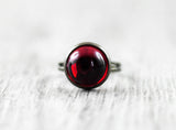 Rubinroter Ring