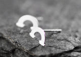 925er Silber Ohrstecker Regenbogen