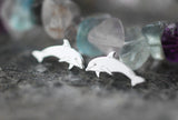 925er Silber Ohrstecker Delfin