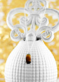 Tigerauge Anhänger an 925er Silber Gliederkette