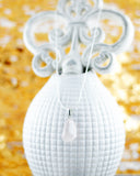 Rosenquarz Anhänger an 925er Silber Schlangenkette
