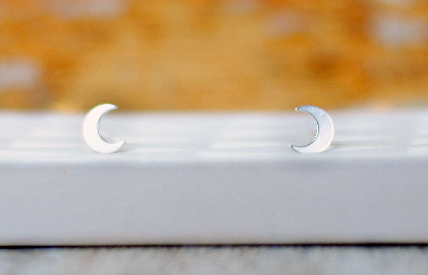 Ohrstecker "Mondsichel"