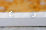 Ohrstecker "Mondsichel"