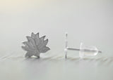 925er Silber Ohrstecker "Lotus"