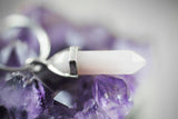 Edelstein Kette Rosenquarz Spitze