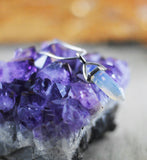 Edelstein Kette Opalith Spitze