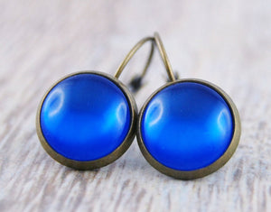 Ohrhänger "Ozeanblau"
