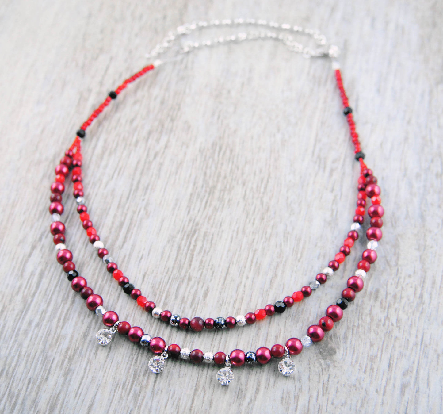 Unikat-Collier "Lara"