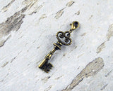 Charm "Schlüssel" Bronze