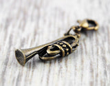 Charm "Trompete" Bronze