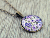 Blumenmeer" Amulett