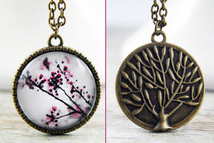 Kirschblüten" Amulett