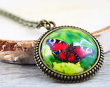 Schmetterling" Amulett