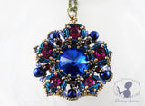 Orientalische Blüte / UNIKAT-Collier
