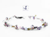 Fliederbusch / UNIKAT-Armband