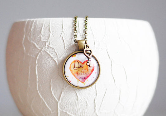 Amulett "Du fehlst mir"