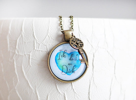 Amulett "Ich denk an Dich"