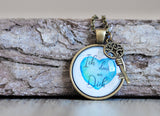 Amulett "Ich denk an Dich"