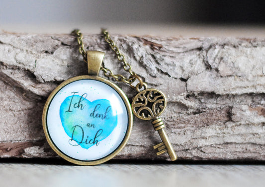 Amulett "Ich denk an Dich"