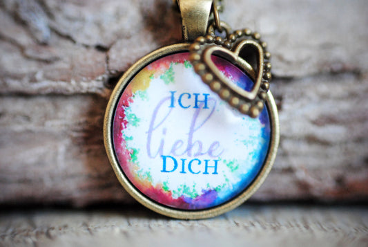 Amulett "Ich liebe Dich"