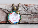 Amulett "Hab dich lieb" II