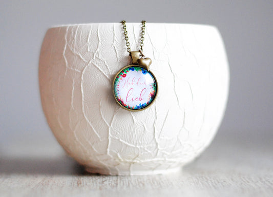 Amulett "Hab dich lieb" II