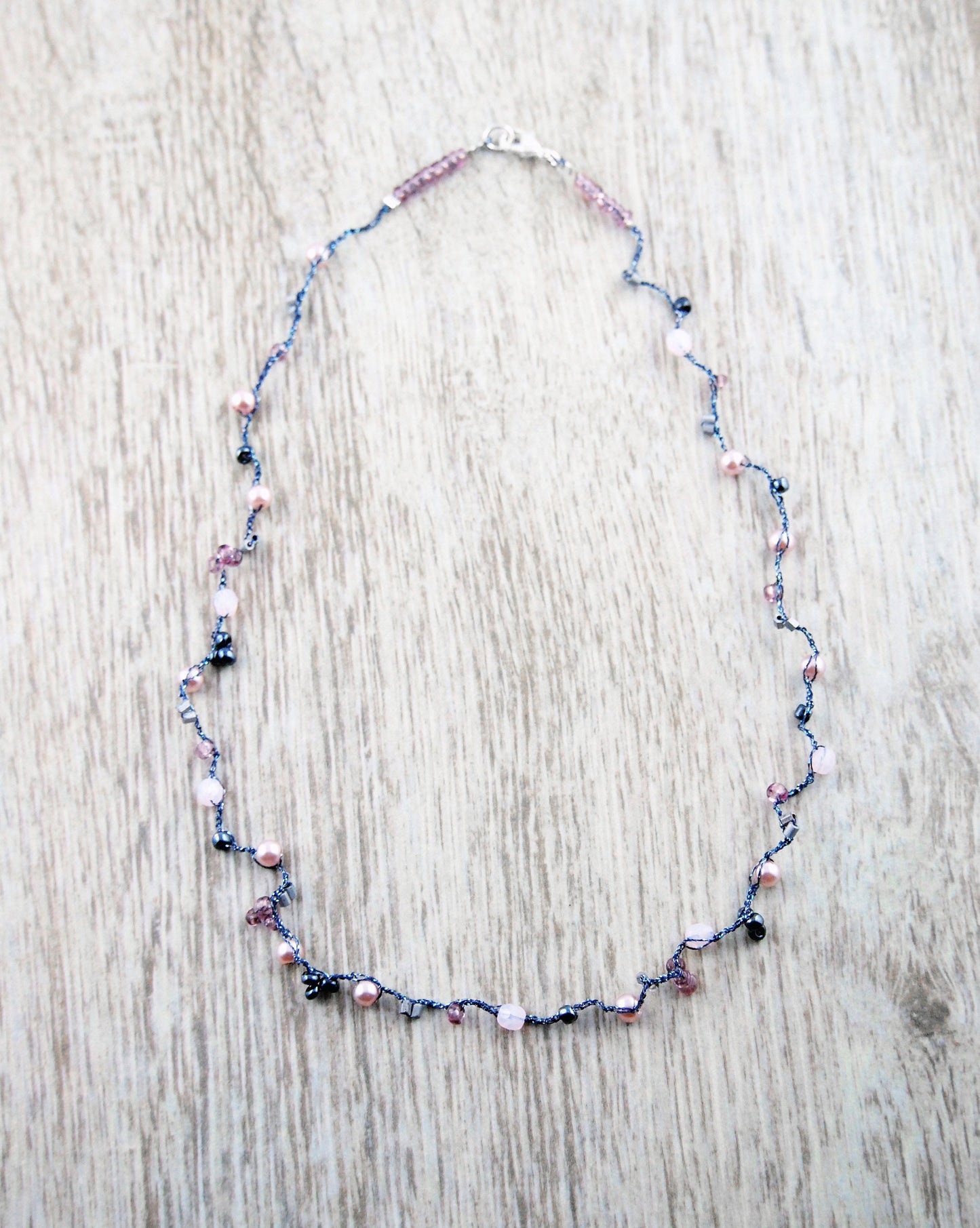 Schlichte Kette "Rosenblüte"