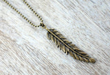 Amulett Feder