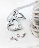 Herz-Medaillon inkl. Charms