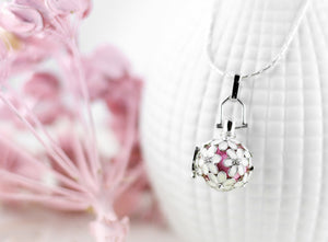 Medaillon "Blütenzauber" Rosa